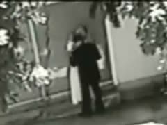 During the wedding, a surveillance camera captured the bride cheating with the best man.